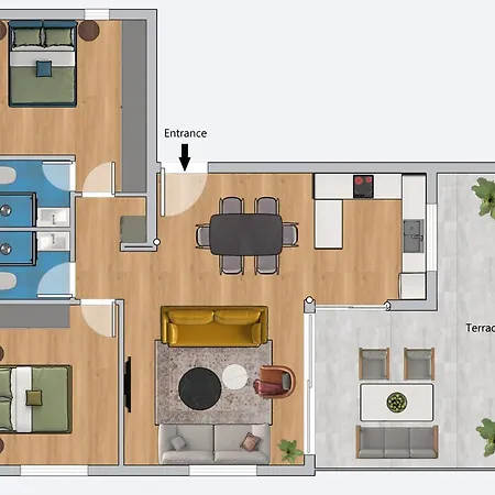 Mulberry Court Premium Apartamento *